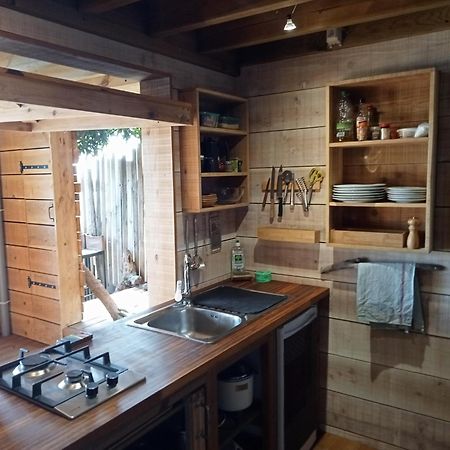 Bungalow Ecologique Avec Toilettes Seches Leu Kabanon Vue Mer Saint-Leu Kültér fotó