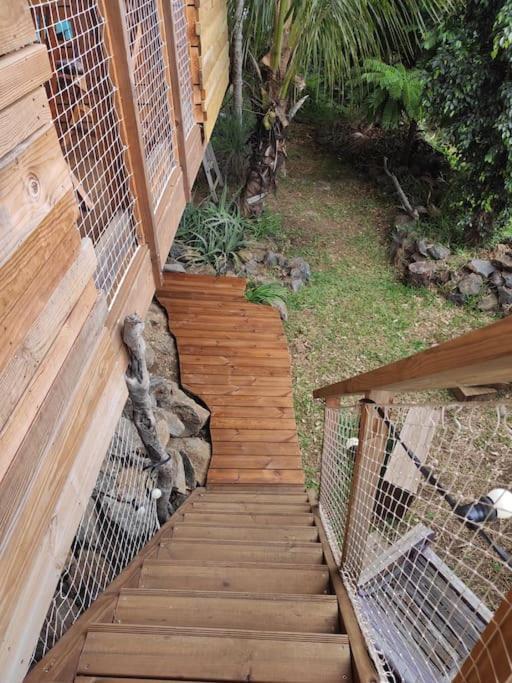 Bungalow Ecologique Avec Toilettes Seches Leu Kabanon Vue Mer Saint-Leu Kültér fotó