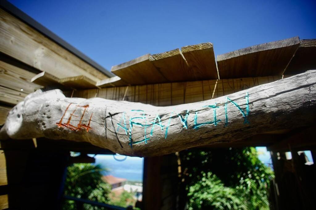 Bungalow Ecologique Avec Toilettes Seches Leu Kabanon Vue Mer Saint-Leu Kültér fotó